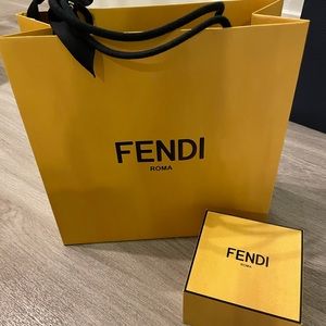 Fendi Bracelet box and bag
